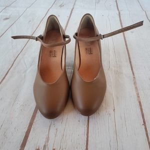 Brand New Bloch Dance Women's Broadway Lo Character Shoe Cocoa Size 7 (fits 6.5)